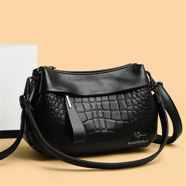 Vintage Eco Handbags: 3 Layer Croc