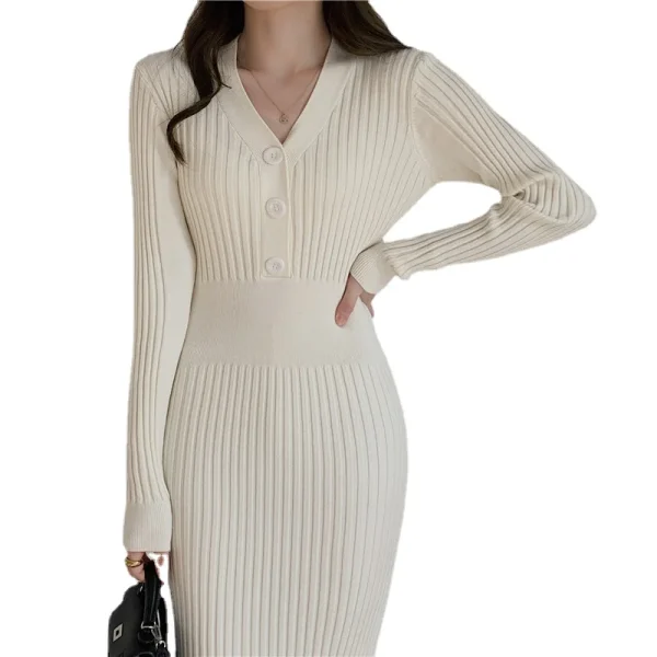 vintage Knit Sweater Dress: Eco Chic