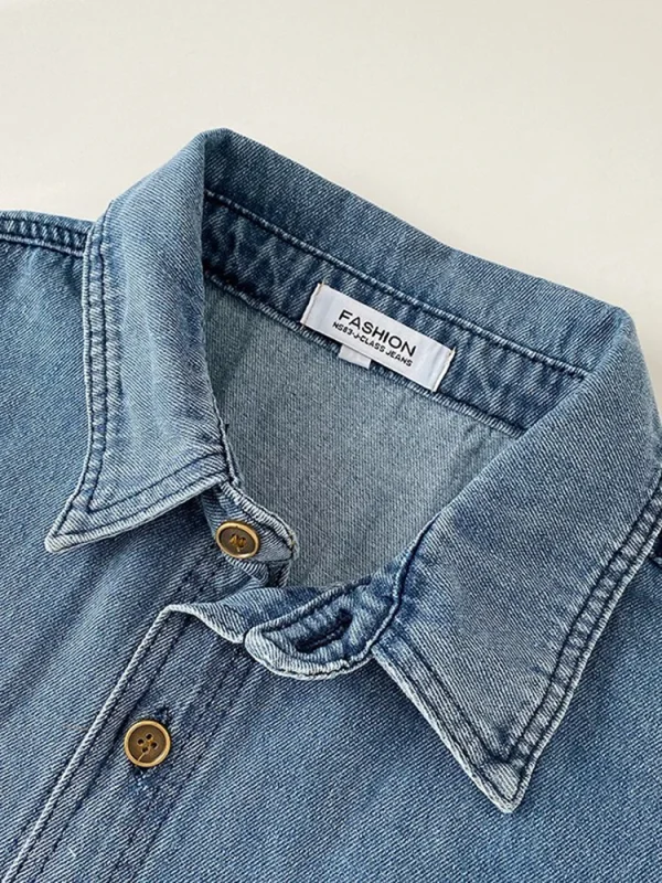 Vintage Eco Denim Jacket: Chic & Sustainable