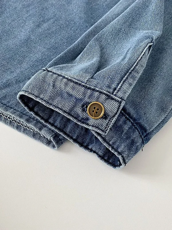 Vintage Eco Denim Jacket: Chic & Sustainable