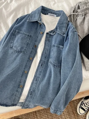 Vintage Eco Denim Jacket: Chic & Sustainable