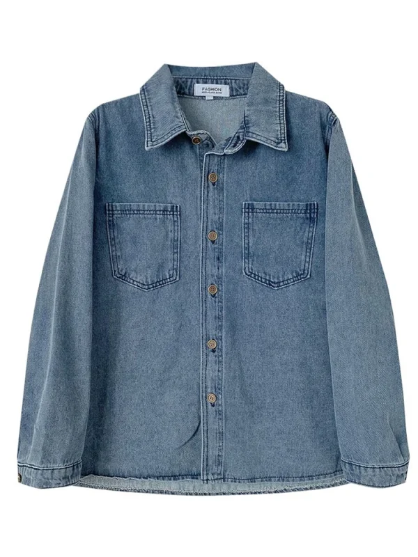 Vintage Eco Denim Jacket: Chic & Sustainable