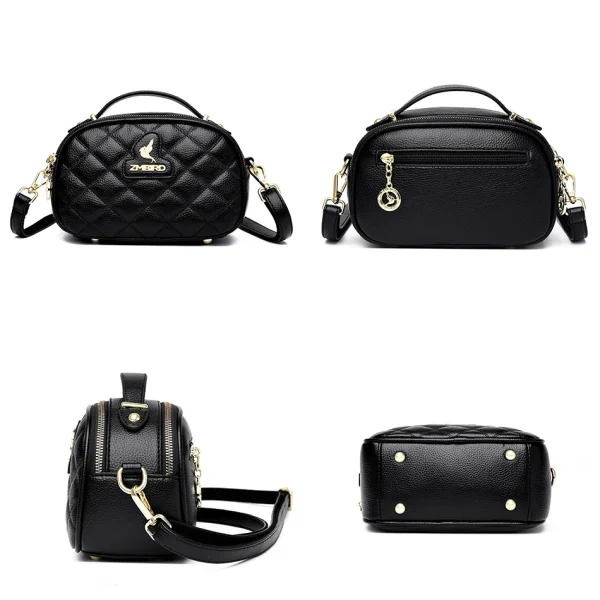 Chic Eco Bags: Ladies' Small PU Leather Messenger