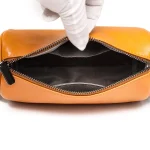 100% Cowhide Crossbody bag Retro Solid oil Wax skin All-match Handbag