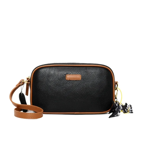 100% cowhide Crossbody Phone Shoulder Bag