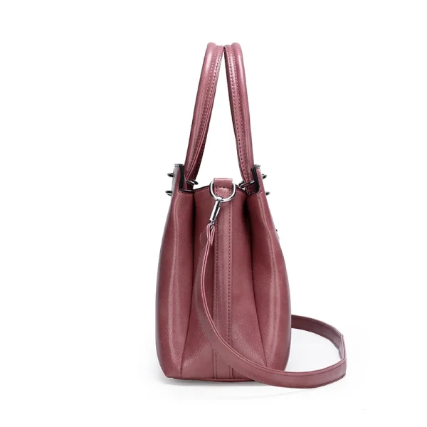 Luxury Top-Handle High Quality Pu Leather Shoulder Bag