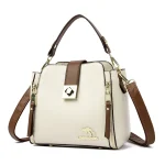 Luxury Cowhide High Capacity Handbag