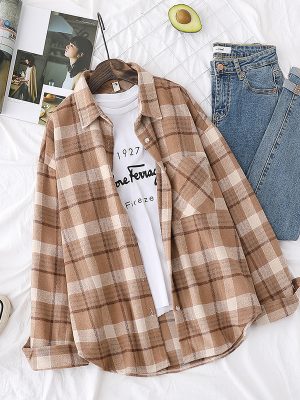 Woolen Plaid Shirt Outfit Ideas