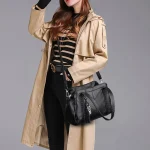 3 Layers Sac A Main High Quality Leather Luxury Handbag