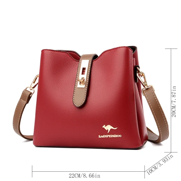 High-Quality 3-Layer Eco Crossbody Bag