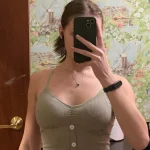 Knitted Tank Top: Sexy Strap Vest photo review