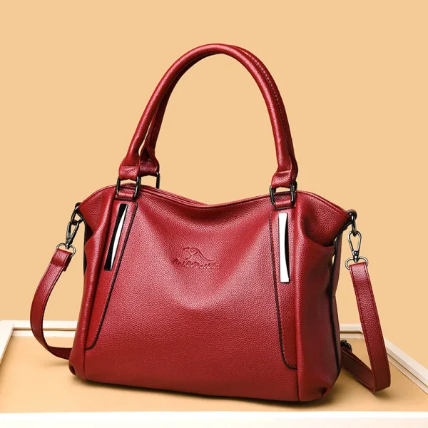 Casual Large Capacity Sac Leather Shoulder Bag