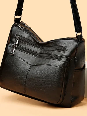 High Quality Leather Designer Small Shoulder Messenger Bag
