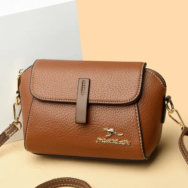 Flip cover PU Leather Shoulder Retro Casual Bag