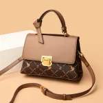 Top Quality Luxury Brand Dual Straps Underarm Sac A Main Purse