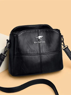 Luxury Designer Soft Leather Crossbody Messenger Bags