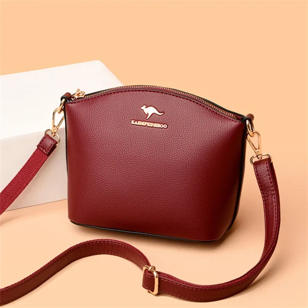 High Quality Small Eco Crossbody Bag: PU Leather