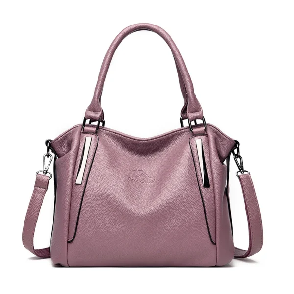 Casual Large Capacity Sac Leather Shoulder Bag