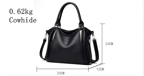 Casual Large Capacity Sac Leather Shoulder Bag