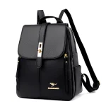 Luxury Designer Vintage Leather Eco-Backpack