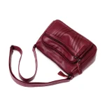 Hobos Multi-pocket Bolsas Feminina High capacity Soft Leather Shoulder Bags