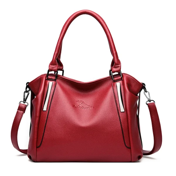 Casual Large Capacity Sac Leather Shoulder Bag