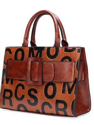 Luxury Vintage Eco Bags: PU Handbags