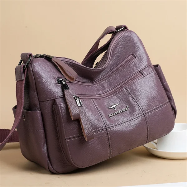 Designer Quality Soft Leather Eco Crossbody Bags