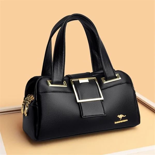 Women Multi-layers  Luxury Designer Large Capacity Leather Handbags