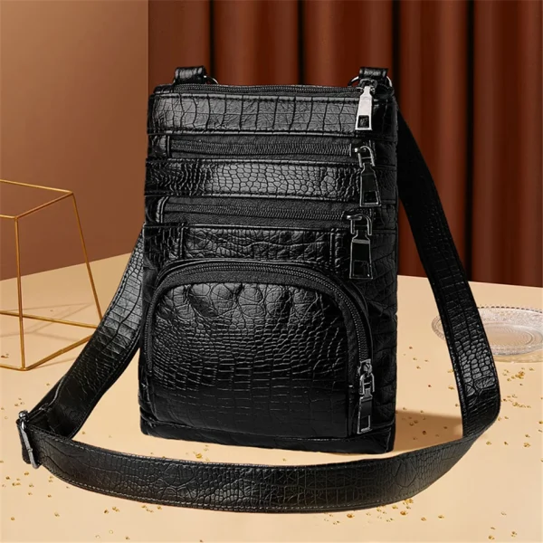 High Quality Retro Eco Shoulder Bag: Multi-pocket Fashion