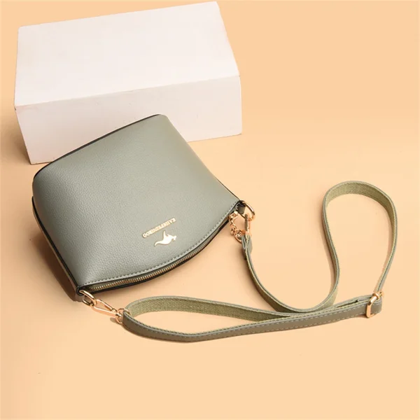 High Quality Small Eco Crossbody Bag: PU Leather