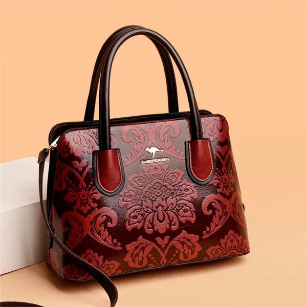 Flower Pattern Luxury Designer Large Capacity Tote Sac A Main