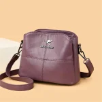 Luxury Designer Soft Leather Crossbody Messenger Bags