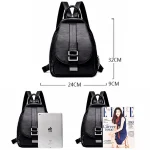 Multifunction Soft Leather Women's Backpack: Eco Chic