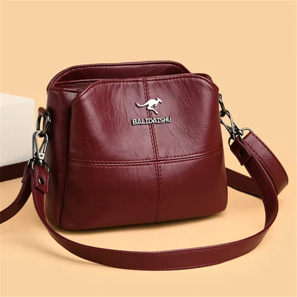 Luxury Designer Soft Leather Crossbody Messenger Bags