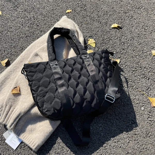 High Quality Quilted Eco Tote: Designer Winter Bag