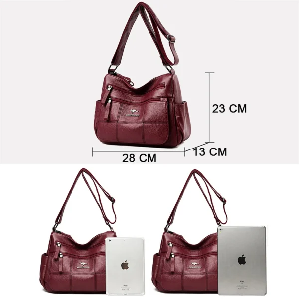 Premium Quality Authentic Eco Leather Handbag: Women's Luxury