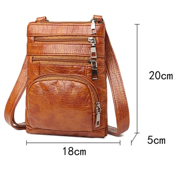 High Quality Retro Eco Shoulder Bag: Multi-pocket Fashion