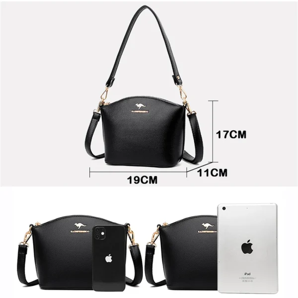 High Quality Small Eco Crossbody Bag: PU Leather