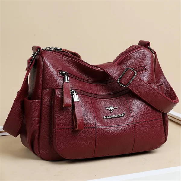 Designer Quality Soft Leather Eco Crossbody Bags