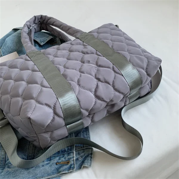 High Quality Quilted Eco Tote: Designer Winter Bag