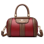 High Quality Leather Women Luxury Designer Shoulder Crossbody Bag