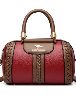 High Quality Leather Women Luxury Designer Shoulder Crossbody Bag