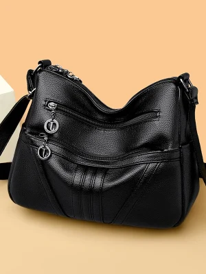 High-Quality-Leather-Women-Shoulder-Bag-Fashion-Multi-Pockets-Messenger-Bag-Solid-Color-High-capacity-Leather