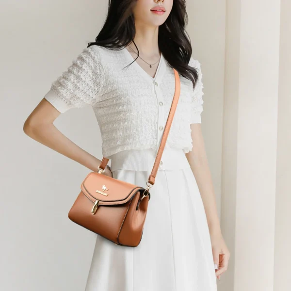 High Quality Solid Color Casual Solid Color Casual Crossbody Bag