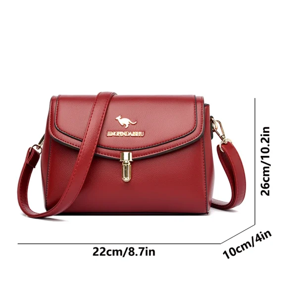 High Quality Solid Color Casual Solid Color Casual Crossbody Bag