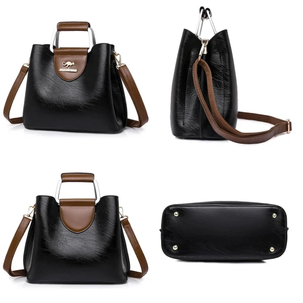 Luxury Design Chic Eco Leather Crossbody Bag