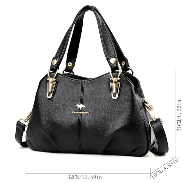 High Quality Eco Luxe Soft Leather Crossbody Bag"