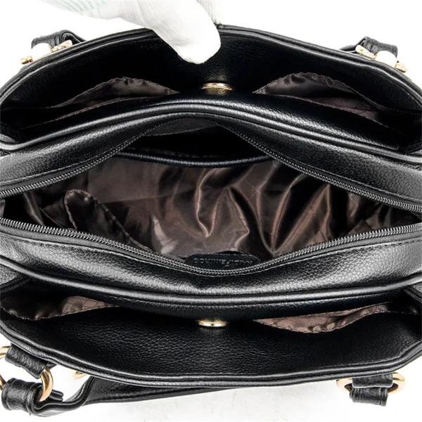 High Quality Eco Luxe Soft Leather Crossbody Bag"