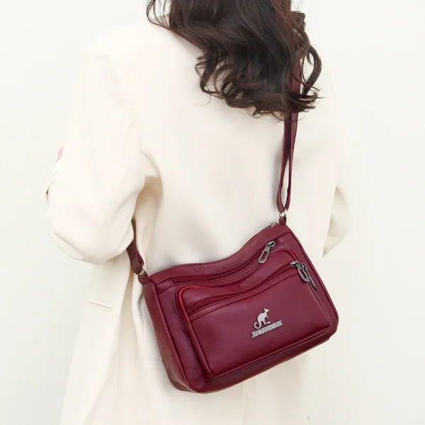 Soft skin PU Leather Small Crossbody Bag